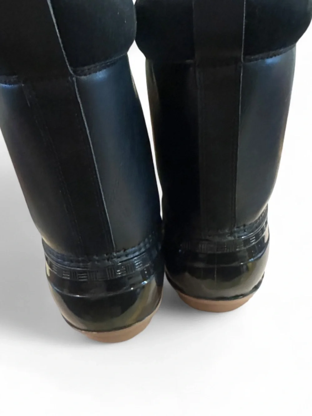 JustFab Evi Cold Weather Duck Boots 🖤❄️